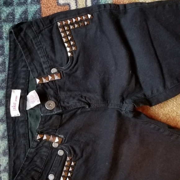 Jake black straight leg Jean's size 1 - Picture 1 of 3